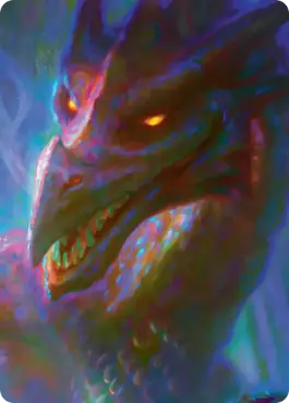 【Art Card】Smaug the Impenetrable - Magic: The Gathering - HOC Near Mint Inglés