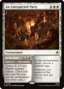 An Unexpected Party - Magic: The Gathering - HOB Near Mint Inglés