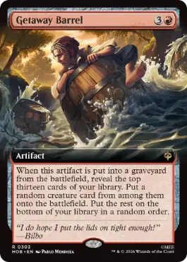Getaway Barrel - Magic: The Gathering - HOB-BF Near Mint Inglés