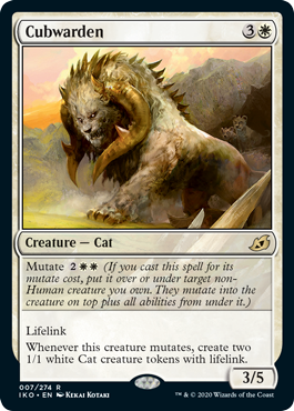 Cubwarden - Magic: The Gathering - IKO Near Mint Inglés