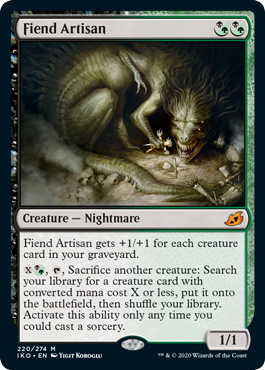 Fiend Artisan - Magic: The Gathering - IKO Near Mint Inglés