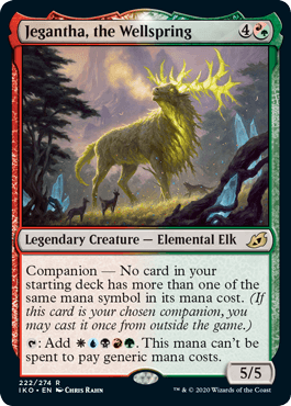 Jegantha, the Wellspring - Magic: The Gathering - IKO Near Mint Inglés