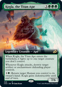 Kogla, the Titan Ape - Magic: The Gathering - IKO-BF Near Mint Inglés