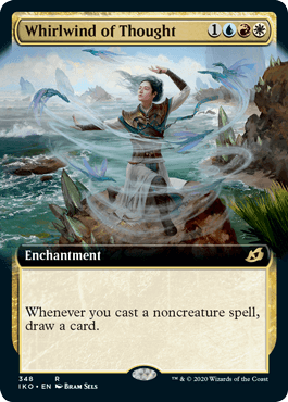 Whirlwind of Thought - Magic: The Gathering - IKO-BF Near Mint Inglés