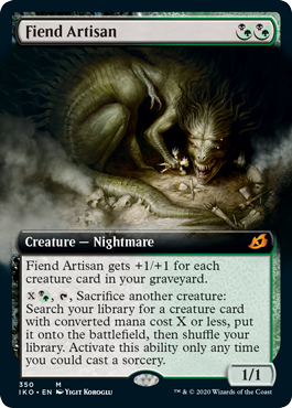 Fiend Artisan - Magic: The Gathering - IKO-BF Near Mint Inglés