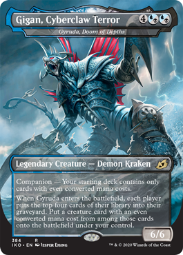 Gigan, Cyberclaw Terror - Magic: The Gathering - IKO-BF Near Mint Inglés