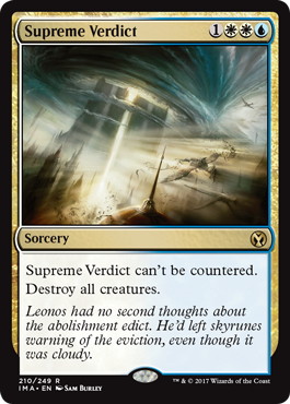 Supreme Verdict - Magic: The Gathering - IMA Near Mint Inglés