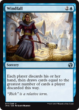 Windfall - Magic: The Gathering - IMA Near Mint Inglés
