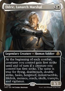 Odric, Lunarch Marshal - Magic: The Gathering - INR-BF Near Mint Inglés