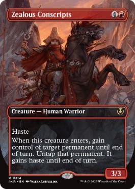 Zealous Conscripts - Magic: The Gathering - INR-BF Near Mint Inglés