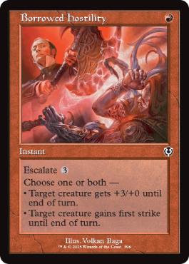 Borrowed Hostility - Magic: The Gathering - INR-BF Near Mint Inglés