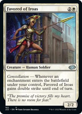 Favored of Iroas - Magic: The Gathering - J22 Near Mint Inglés