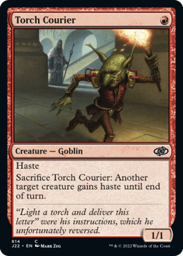 Torch Courier - Magic: The Gathering - J22 Near Mint Inglés