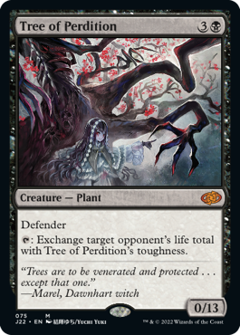 Tree of Perdition - Magic: The Gathering - J22 Near Mint Inglés