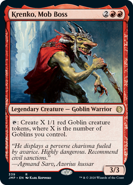 Krenko, Mob Boss - Magic: The Gathering - JMP Near Mint Inglés
