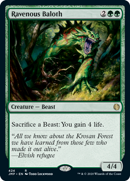 Ravenous Baloth - Magic: The Gathering - JMP Near Mint Inglés