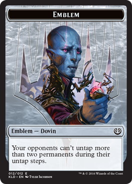 Emblem Dovin Baan - Magic: The Gathering - KLD Near Mint Inglés