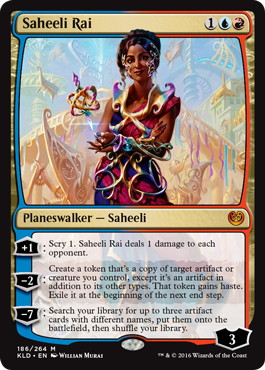 Saheeli Rai - Magic: The Gathering - KLD Near Mint Inglés