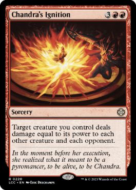 Chandra's Ignition - Magic: The Gathering - LCC Near Mint Inglés