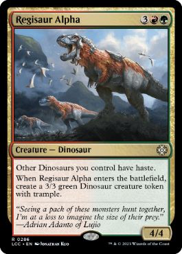 Regisaur Alpha - Magic: The Gathering - LCC Near Mint Inglés
