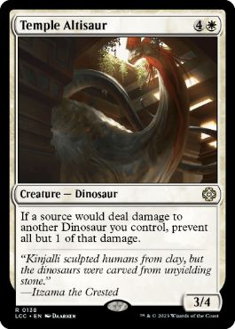 Temple Altisaur - Magic: The Gathering - LCC Near Mint Inglés