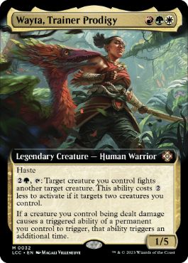 Wayta, Trainer Prodigy - Magic: The Gathering - LCC Near Mint Inglés