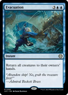 Evacuation - Magic: The Gathering - LCC Near Mint Inglés