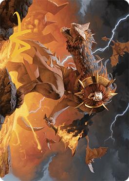 【Art Card】Ojer Axonil, Deepest Might - Magic: The Gathering - LCI Near Mint Japonés