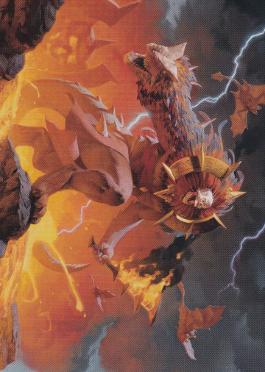 【Art Card】Ojer Axonil, Deepest Might - Magic: The Gathering - LCI Near Mint Japonés