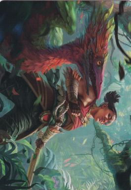 【Art Card】Wayta, Trainer Prodigy - Magic: The Gathering - LCI Near Mint Japonés