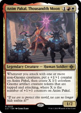Anim Pakal, Thousandth Moon - Magic: The Gathering - LCI Near Mint Inglés