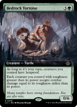 Bedrock Tortoise - Magic: The Gathering - LCI-BF Near Mint Inglés