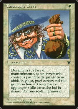 Land Tax - Magic: The Gathering - LEG Near Mint Italiano