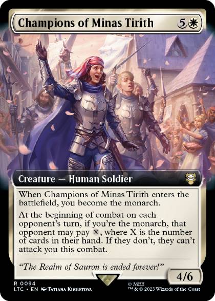 Champions of Minas Tirith - Magic: The Gathering - LTC Near Mint Inglés