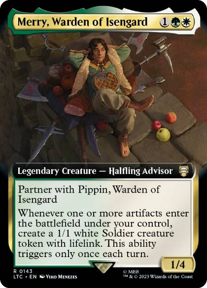 Merry, Warden of Isengard - Magic: The Gathering - LTC Near Mint Inglés