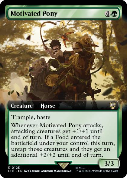 Motivated Pony - Magic: The Gathering - LTC Near Mint Inglés