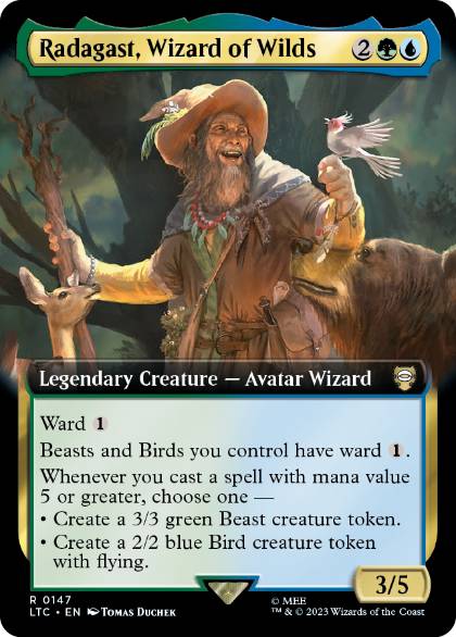 Radagast, Wizard of Wilds - Magic: The Gathering - LTC Near Mint Inglés