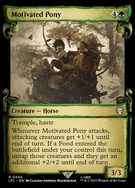 Motivated Pony - Magic: The Gathering - LTC Near Mint Inglés