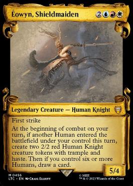 Éowyn, Shieldmaiden - Magic: The Gathering - LTC Near Mint Inglés