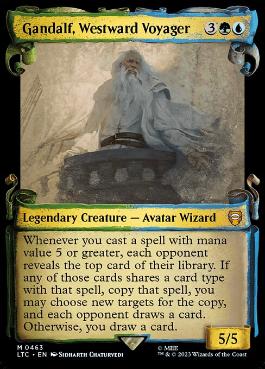 Gandalf, Westward Voyager - Magic: The Gathering - LTC Near Mint Inglés