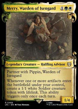 Merry, Warden of Isengard - Magic: The Gathering - LTC Near Mint Inglés