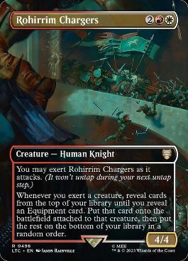 Rohirrim Chargers - Magic: The Gathering - LTC Near Mint Inglés