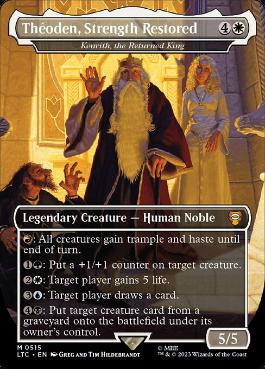 Théoden, Strength Restored - Magic: The Gathering - LTC Near Mint Inglés