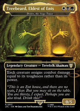 Treebeard, Eldest of Ents - Magic: The Gathering - LTC Near Mint Inglés