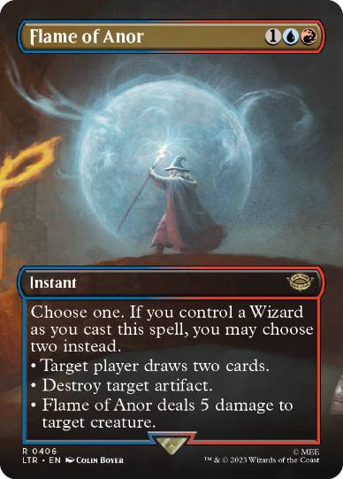 Flame of Anor - Magic: The Gathering - LTR-BF Near Mint Inglés