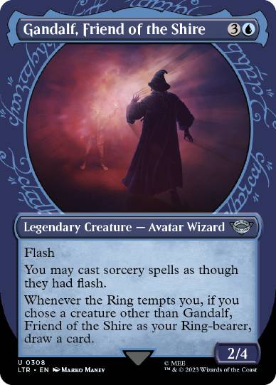Gandalf, Friend of the Shire - Magic: The Gathering - LTR-BF Near Mint Inglés