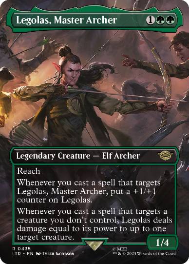 Legolas, Master Archer - Magic: The Gathering - LTR-BF Near Mint Inglés