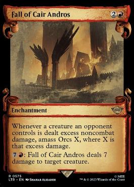 Fall of Cair Andros - Magic: The Gathering - LTR-BF Near Mint Inglés