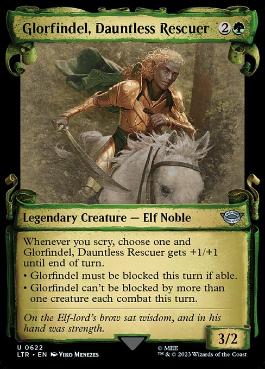 Glorfindel, Dauntless Rescuer - Magic: The Gathering - LTR-BF Near Mint Inglés