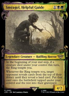 Sméagol, Helpful Guide - Magic: The Gathering - LTR-BF Near Mint Inglés